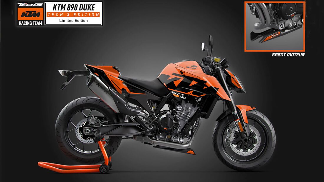 Limited Edition KTM 890 Duke Tech 3 MotoGP replica laun... | Visordown